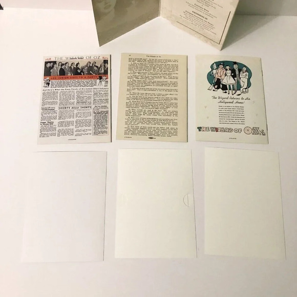 2005 The Wizard Of Oz Collectors Treasury Promotional and Kodachrome Portfolios - Picture 5 of 16